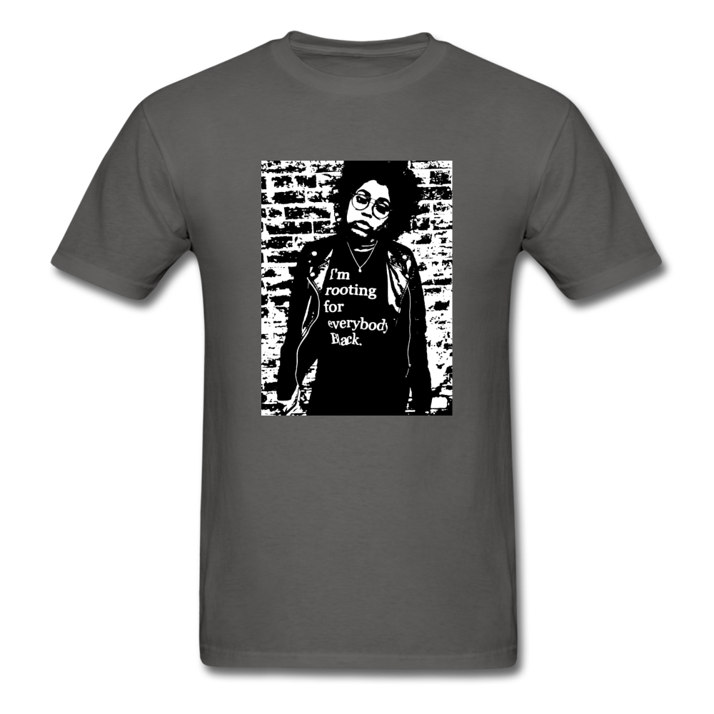 Everybody Black Graphic Tee - charcoal
