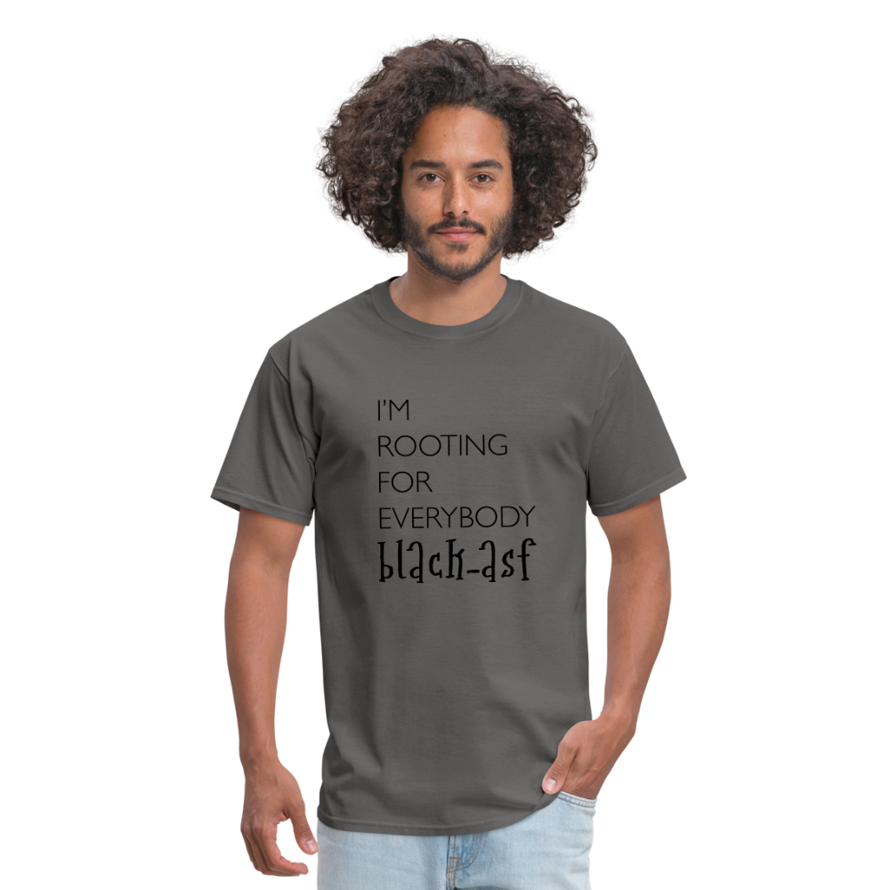 Rooting for Tee - charcoal
