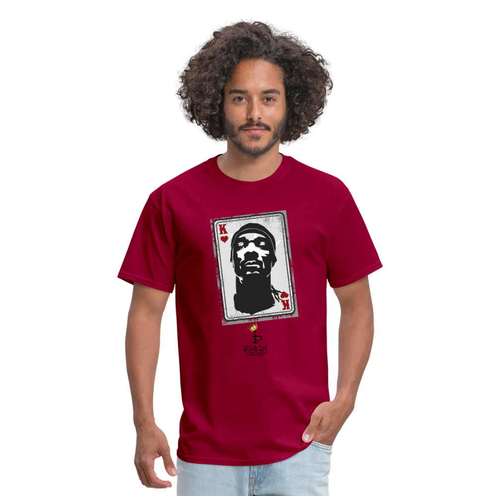 Hip Hop Legends - Snoop Tee - dark red