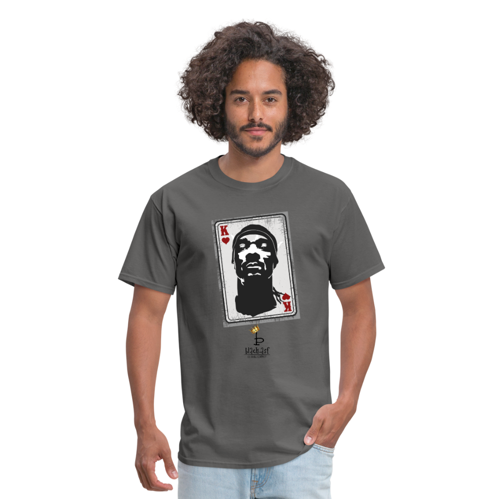 Hip Hop Legends - Snoop Tee - charcoal