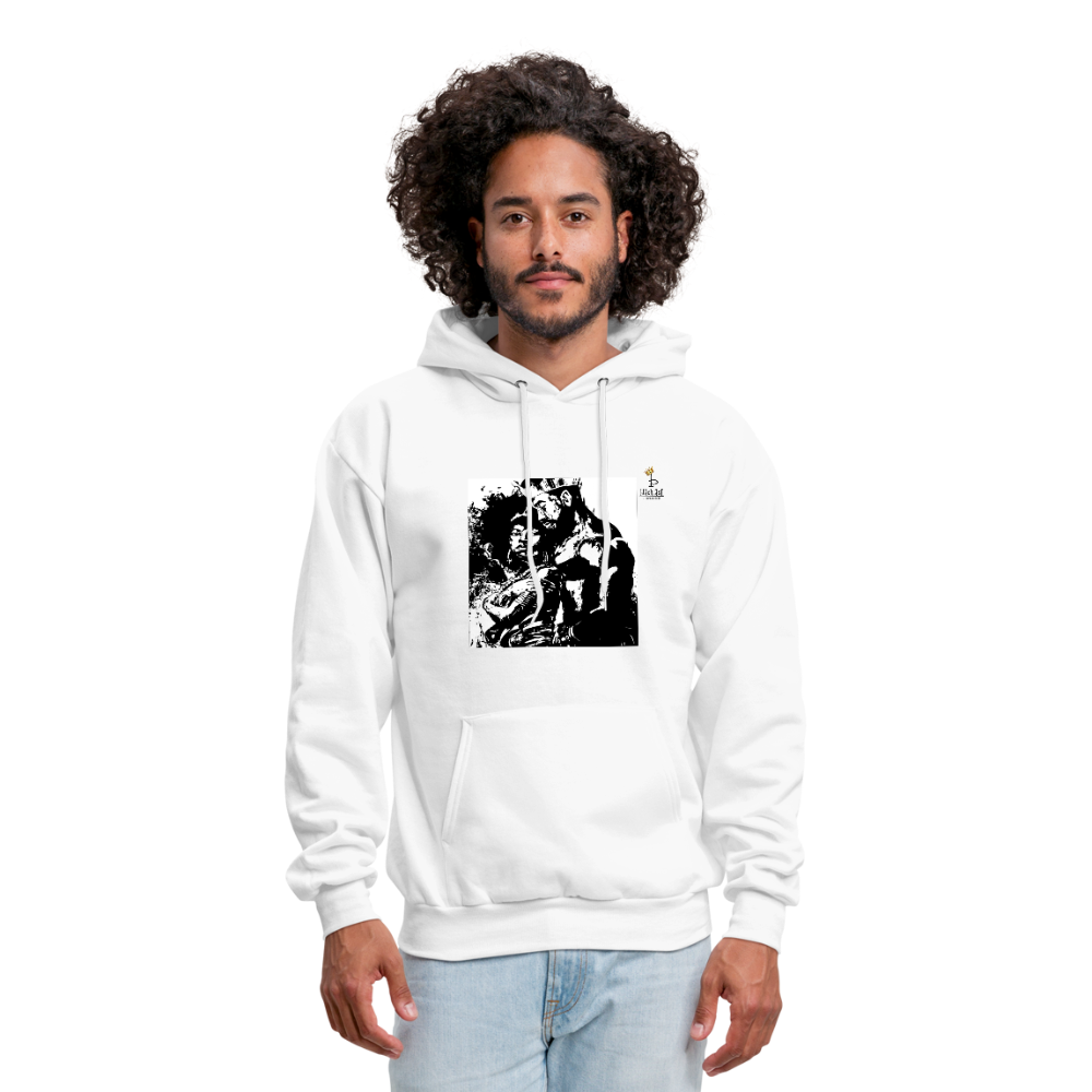 King and Queen - Hoodie - white