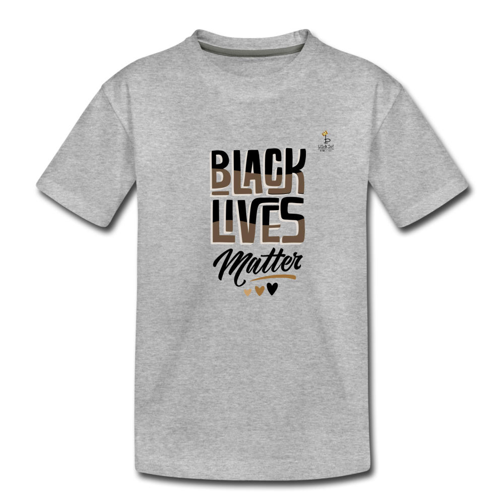 BLM - Toddler Premium T-Shirt - heather gray