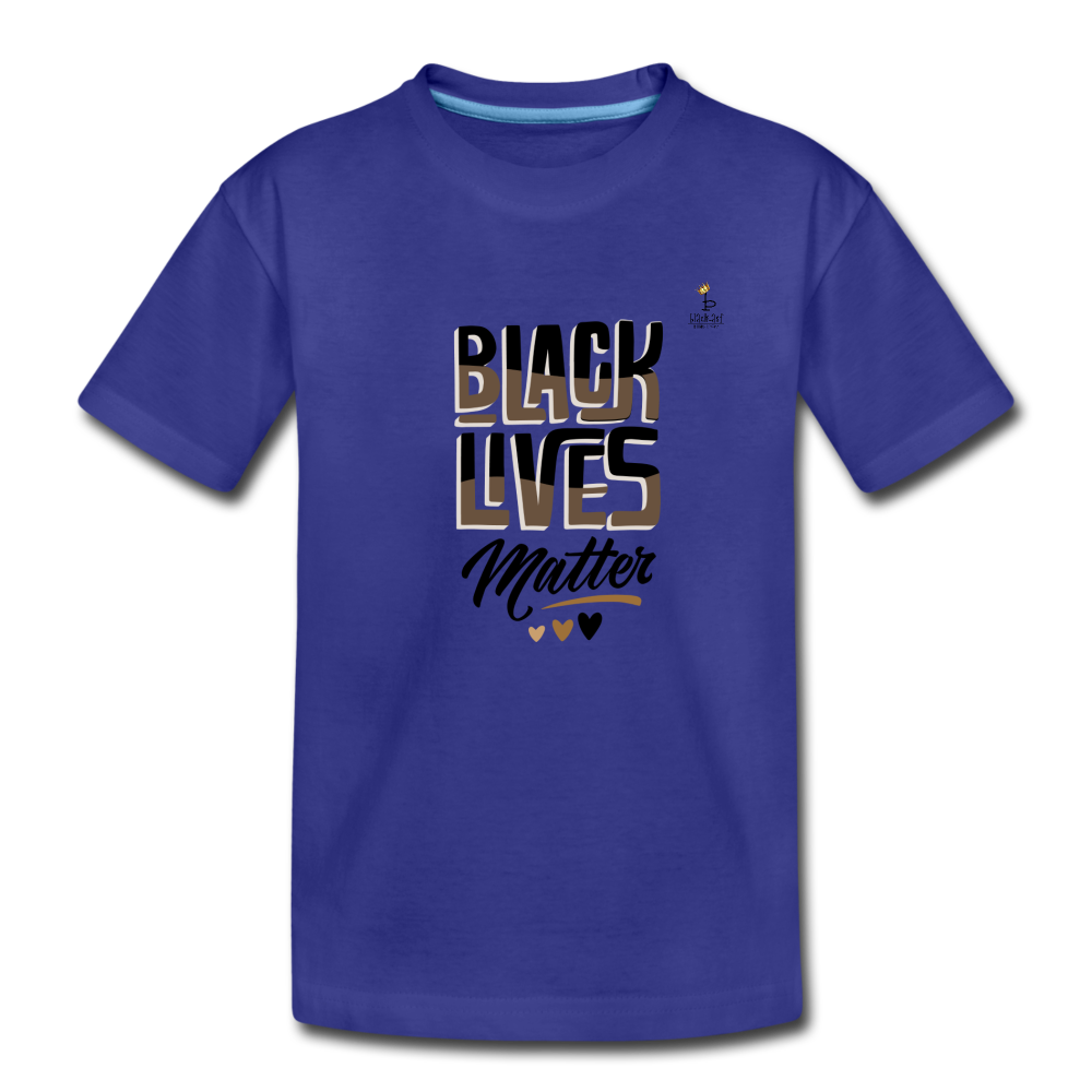 BLM - Toddler Premium T-Shirt - royal blue