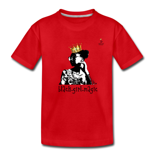 Black Girl Magic - Kids' Premium T-Shirt - red
