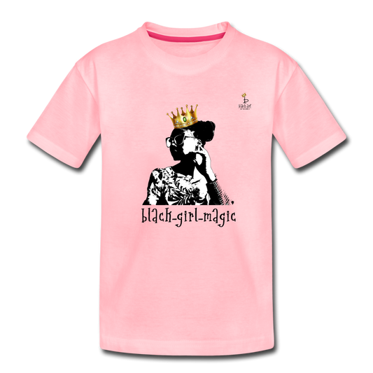 Black Girl Magic - Kids' Premium T-Shirt - pink