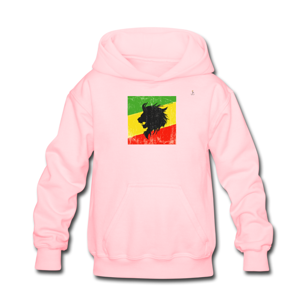 Lion of Judah - Kids' Hoodie - pink