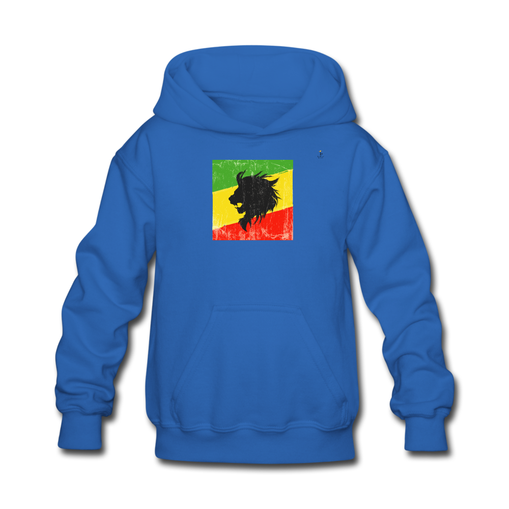 Lion of Judah - Kids' Hoodie - royal blue