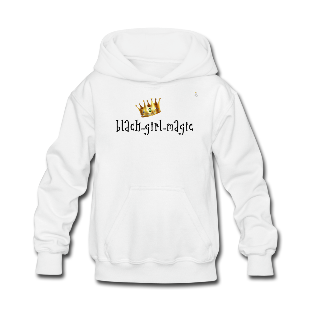 Black Girl Magic - Kids' Hoodie - white