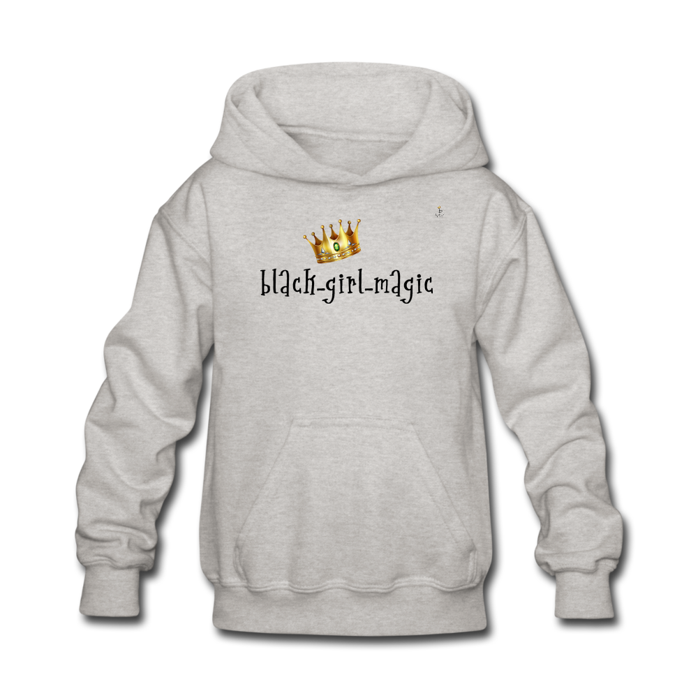 Black Girl Magic - Kids' Hoodie - heather gray