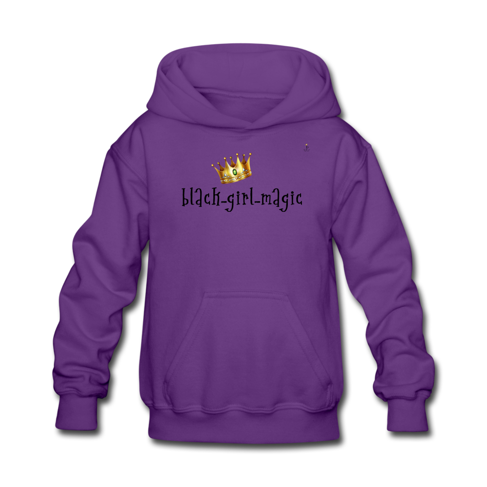 Black Girl Magic - Kids' Hoodie - purple