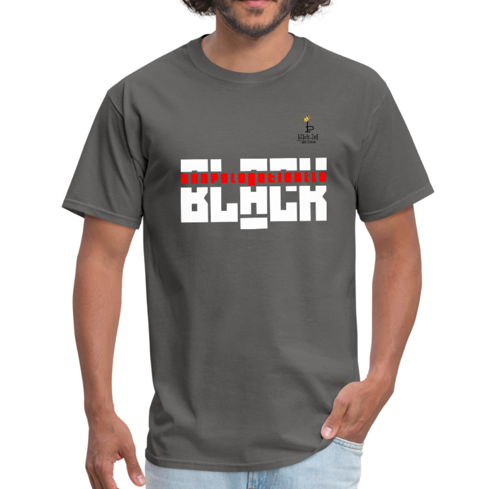 Unapologetically Black - Unisex Classic T-Shirt - charcoal