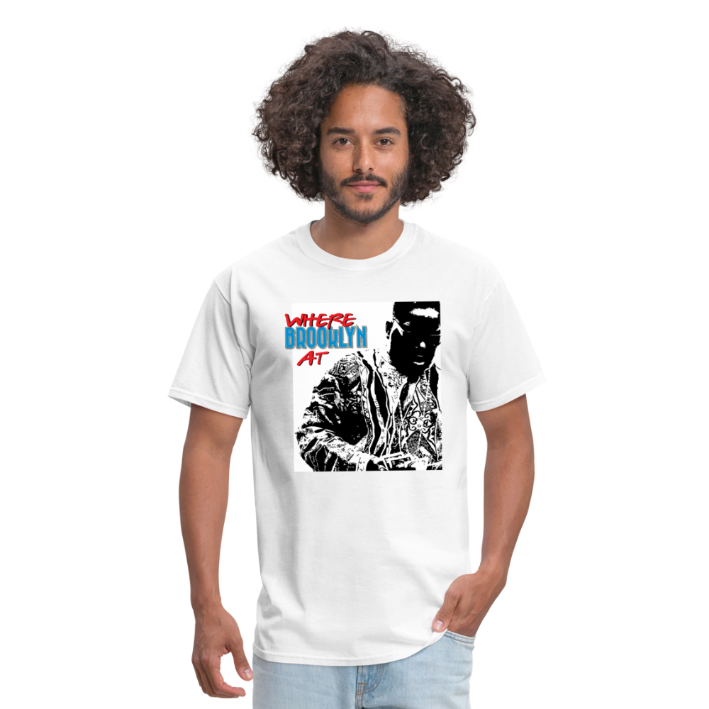 Brooklyn Biggle - Unisex Classic T-Shirt - white