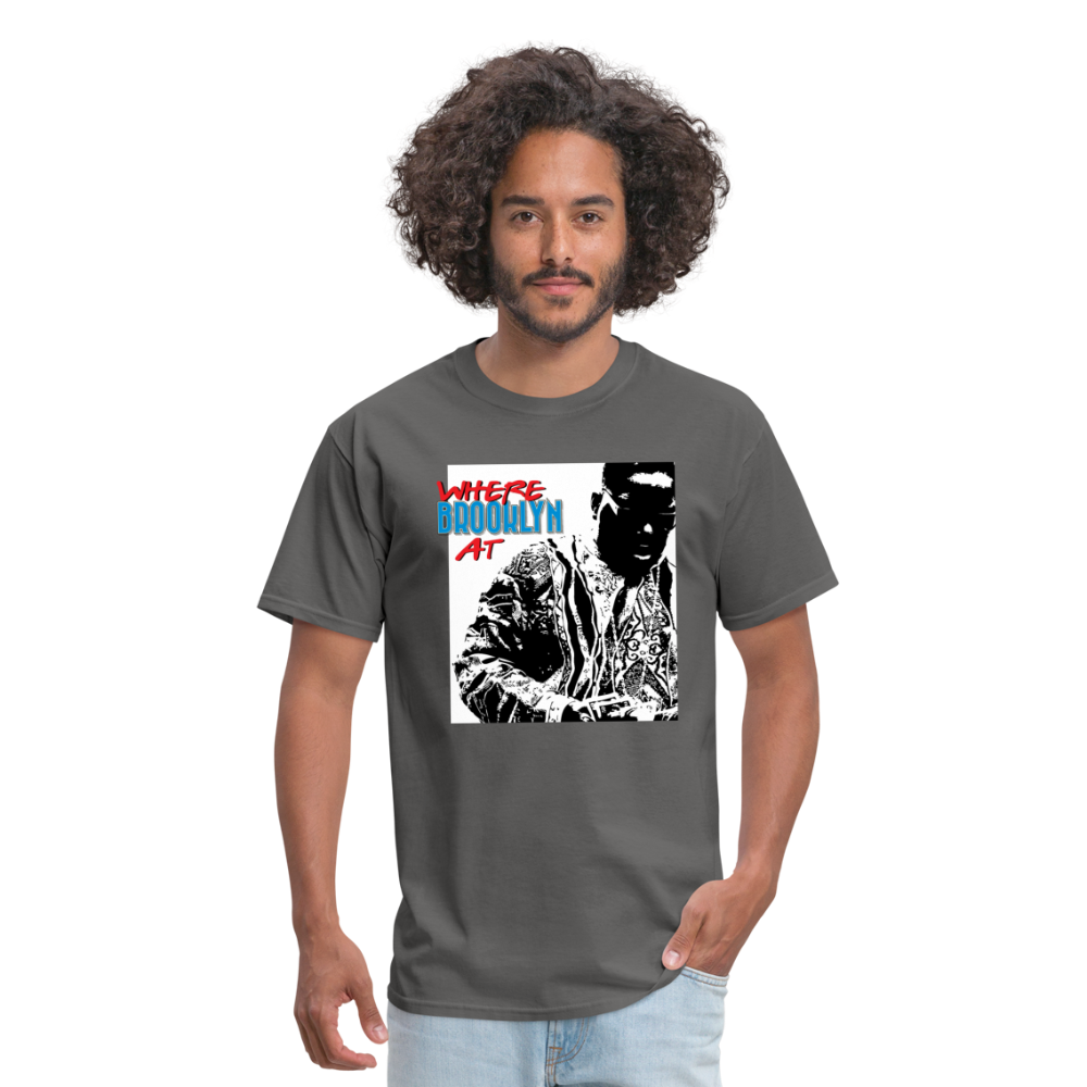 Brooklyn Biggle - Unisex Classic T-Shirt - charcoal
