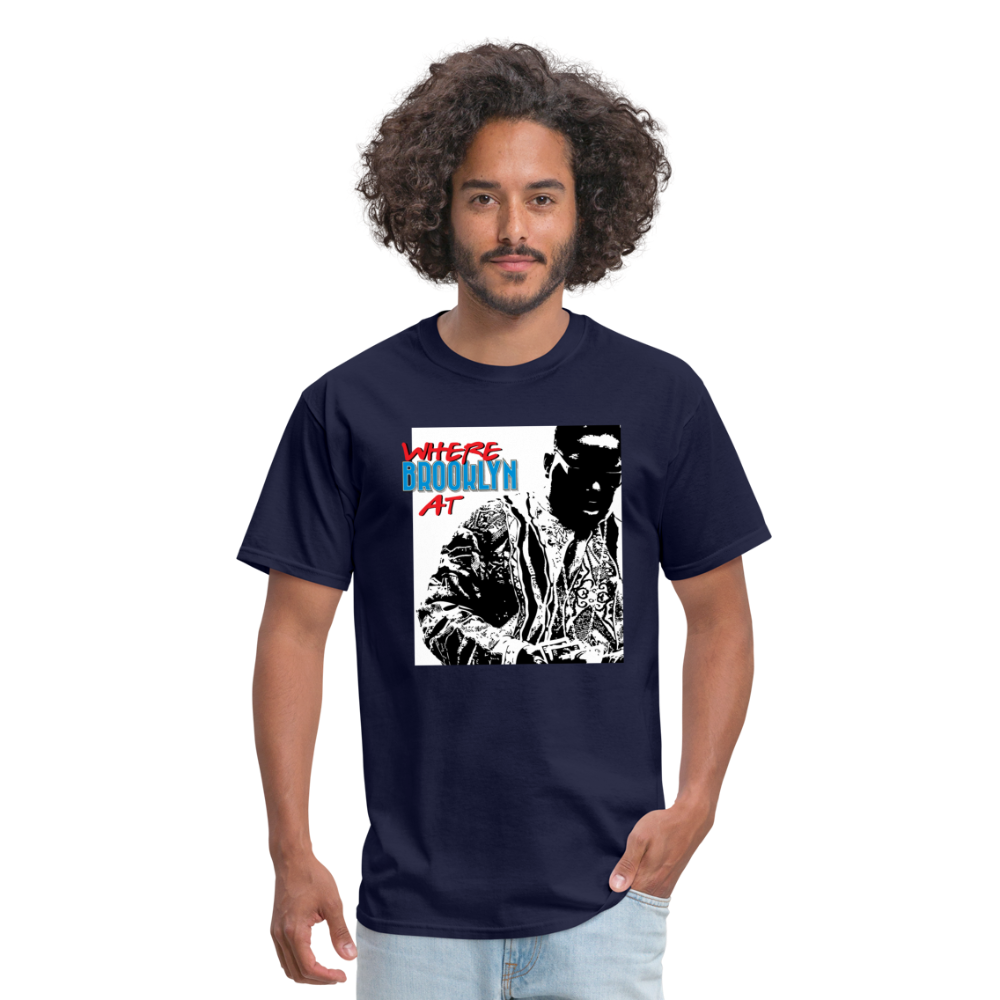 Brooklyn Biggle - Unisex Classic T-Shirt - navy