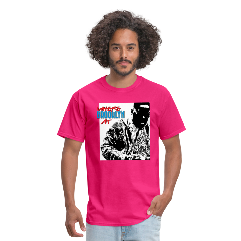 Brooklyn Biggle - Unisex Classic T-Shirt - fuchsia