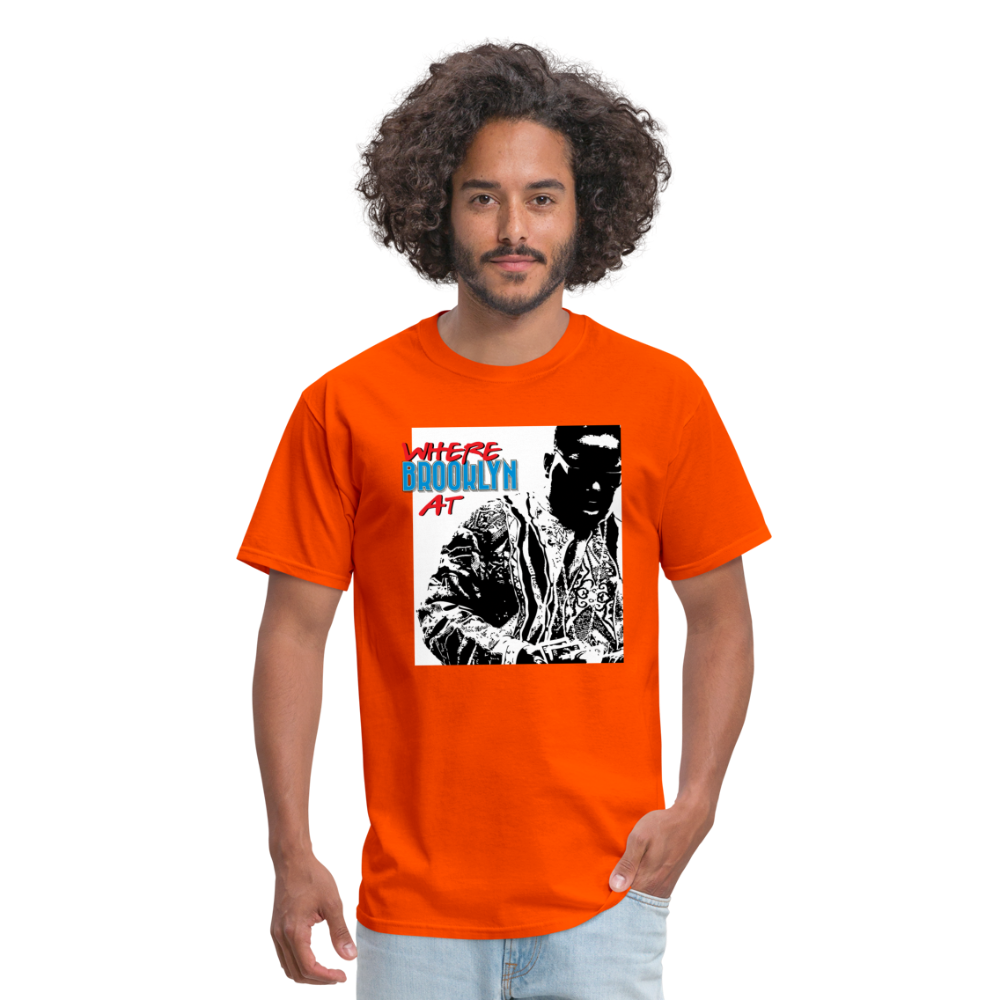 Brooklyn Biggle - Unisex Classic T-Shirt - orange