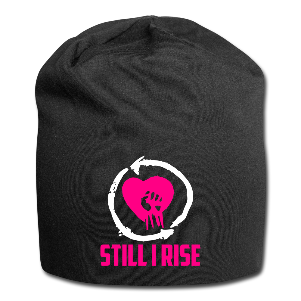 Still I Rise - Jersey Beanie - black