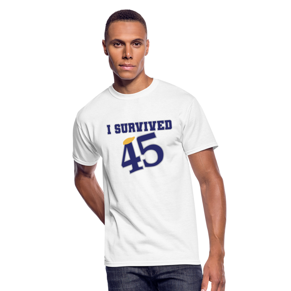 I Survived 45 - T-Shirt - white