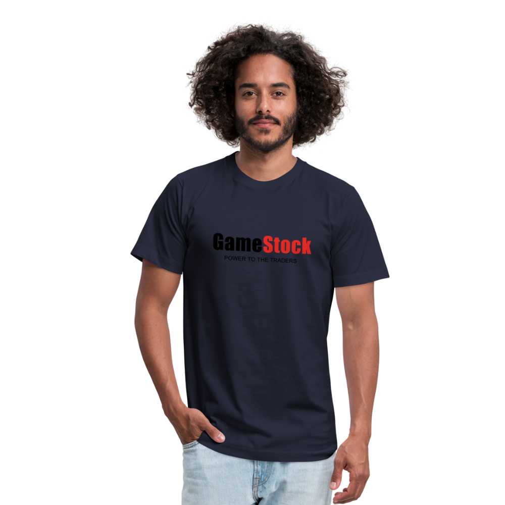 Game Stock - Power To The Trader - T-Shirt - navy
