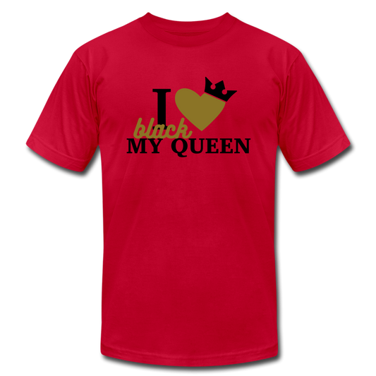 I Love My Black Queen - red