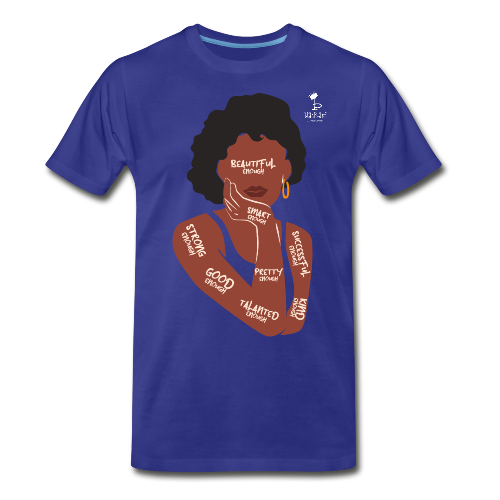 I Am Enough Women's Premium T-Shirt - royal blue