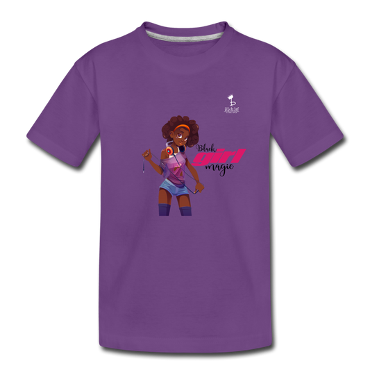 Black Girl Magic Kids - purple