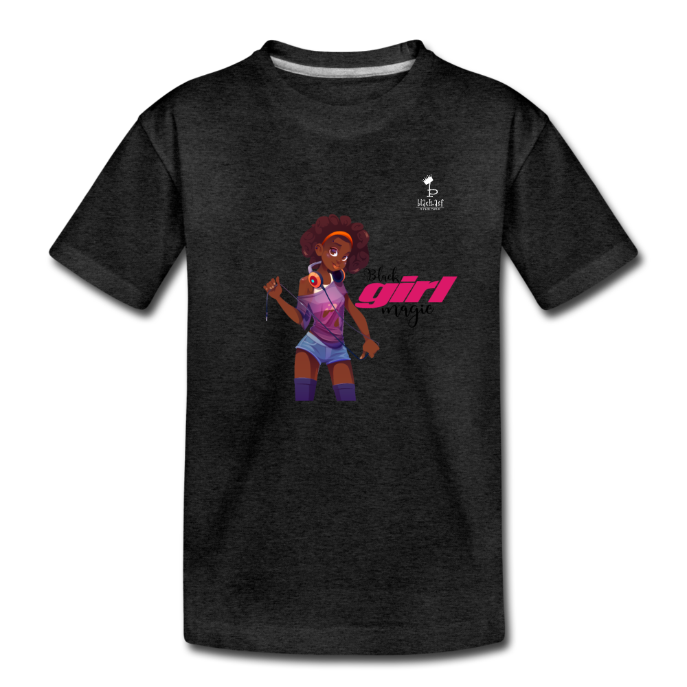 Black Girl Magic Kids - charcoal gray