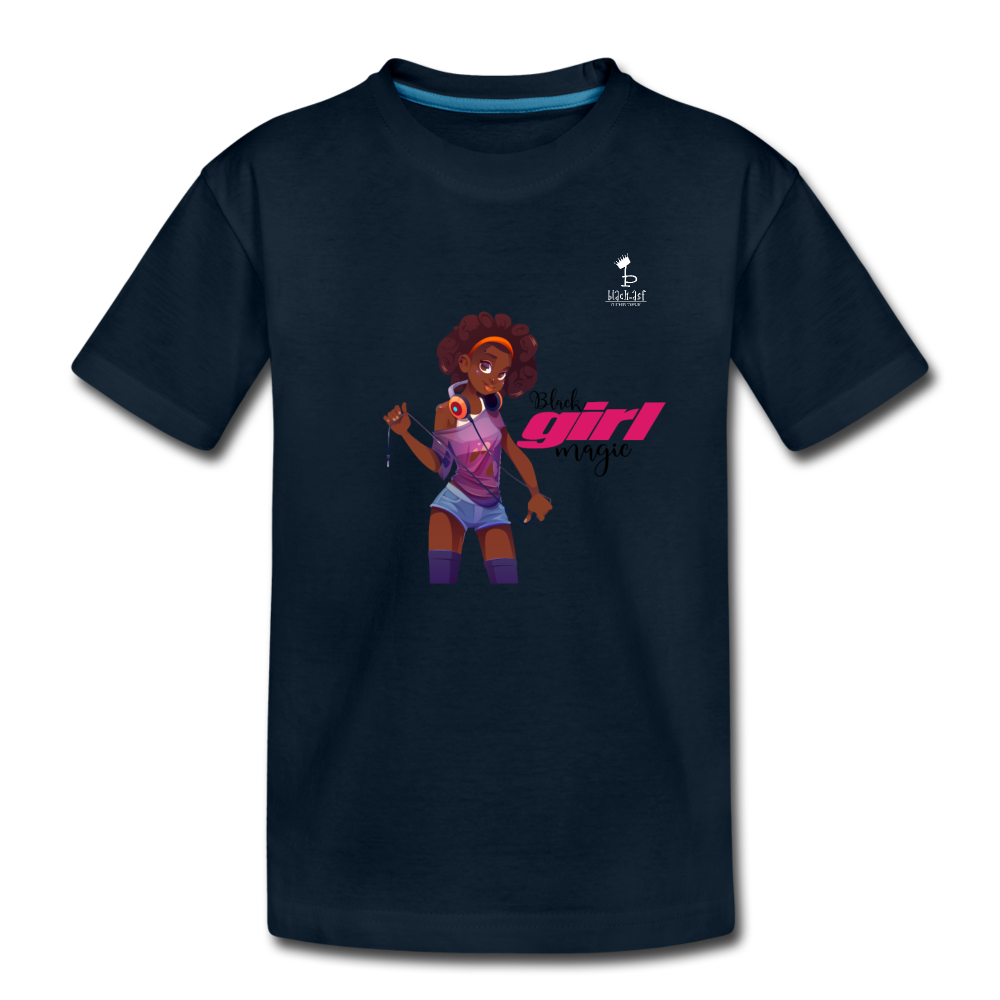 Black Girl Magic Kids - deep navy