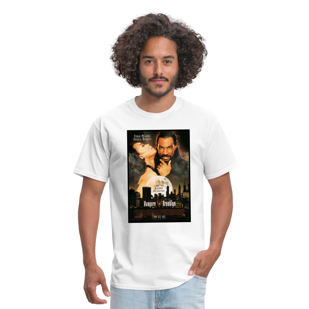 Vampire in Brooklyn - Halloween Tee - white