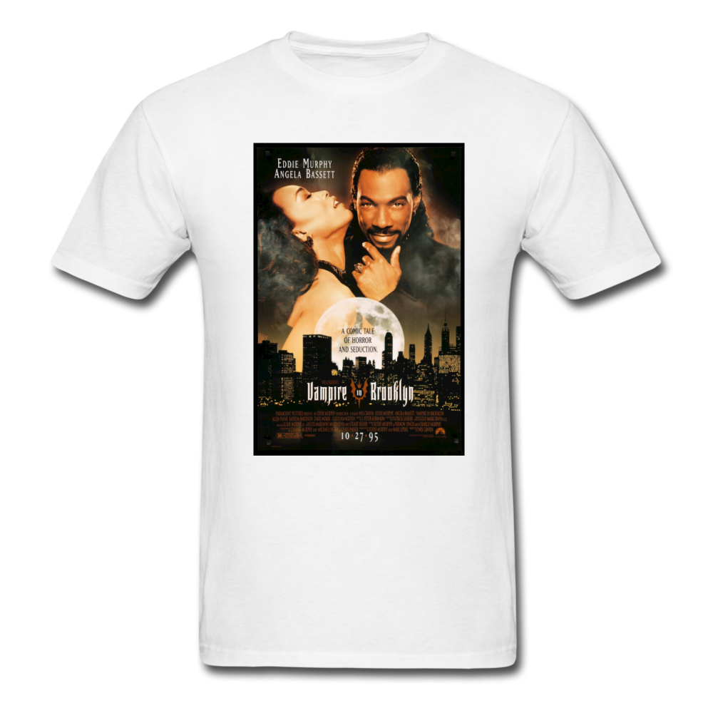 Vampire in Brooklyn - Halloween Tee - white