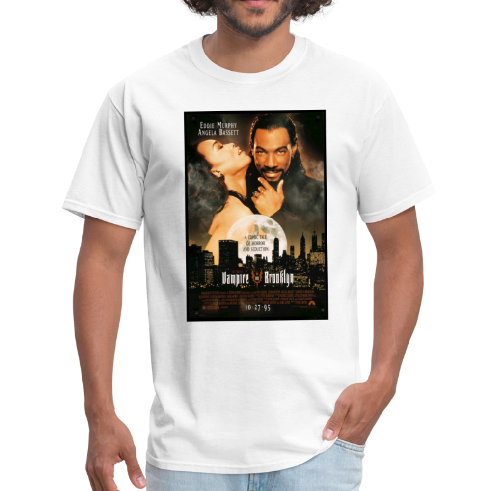 Vampire in Brooklyn - Halloween Tee - white