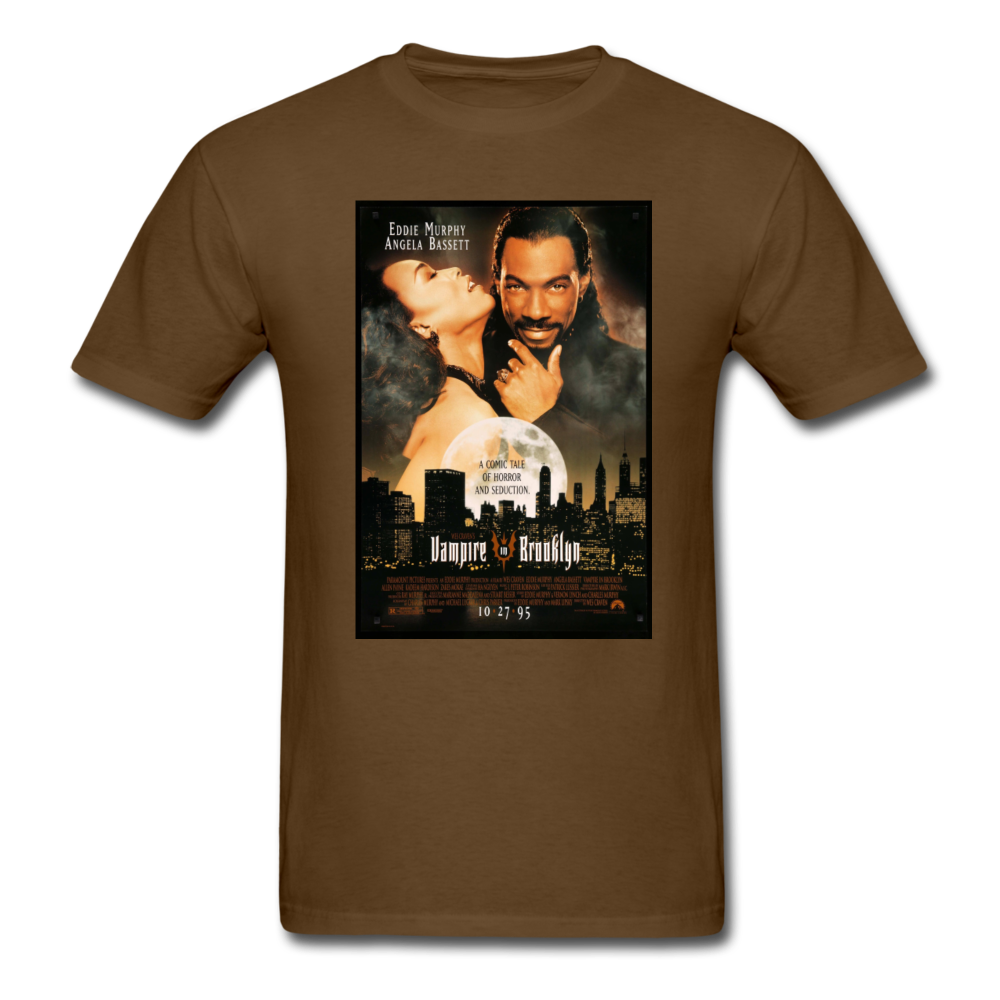Vampire in Brooklyn - Halloween Tee - brown
