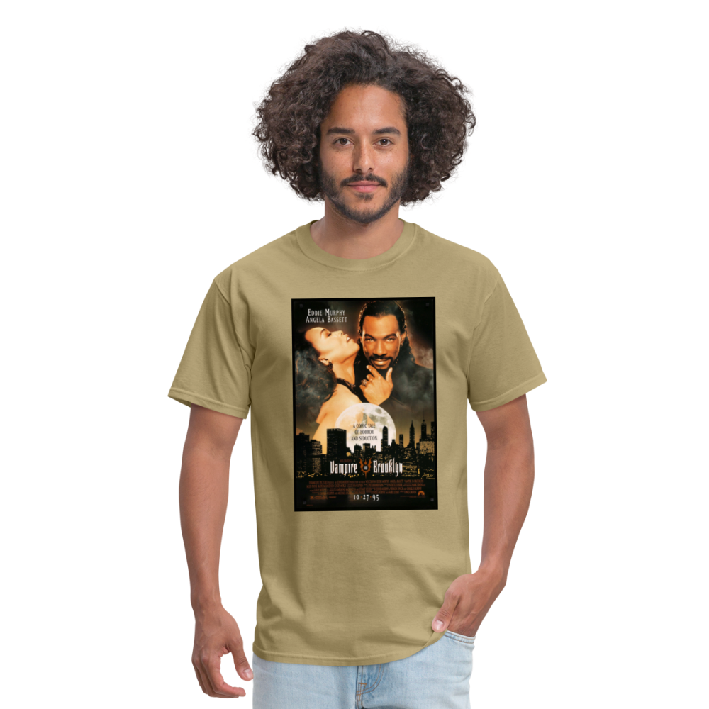 Vampire in Brooklyn - Halloween Tee - khaki
