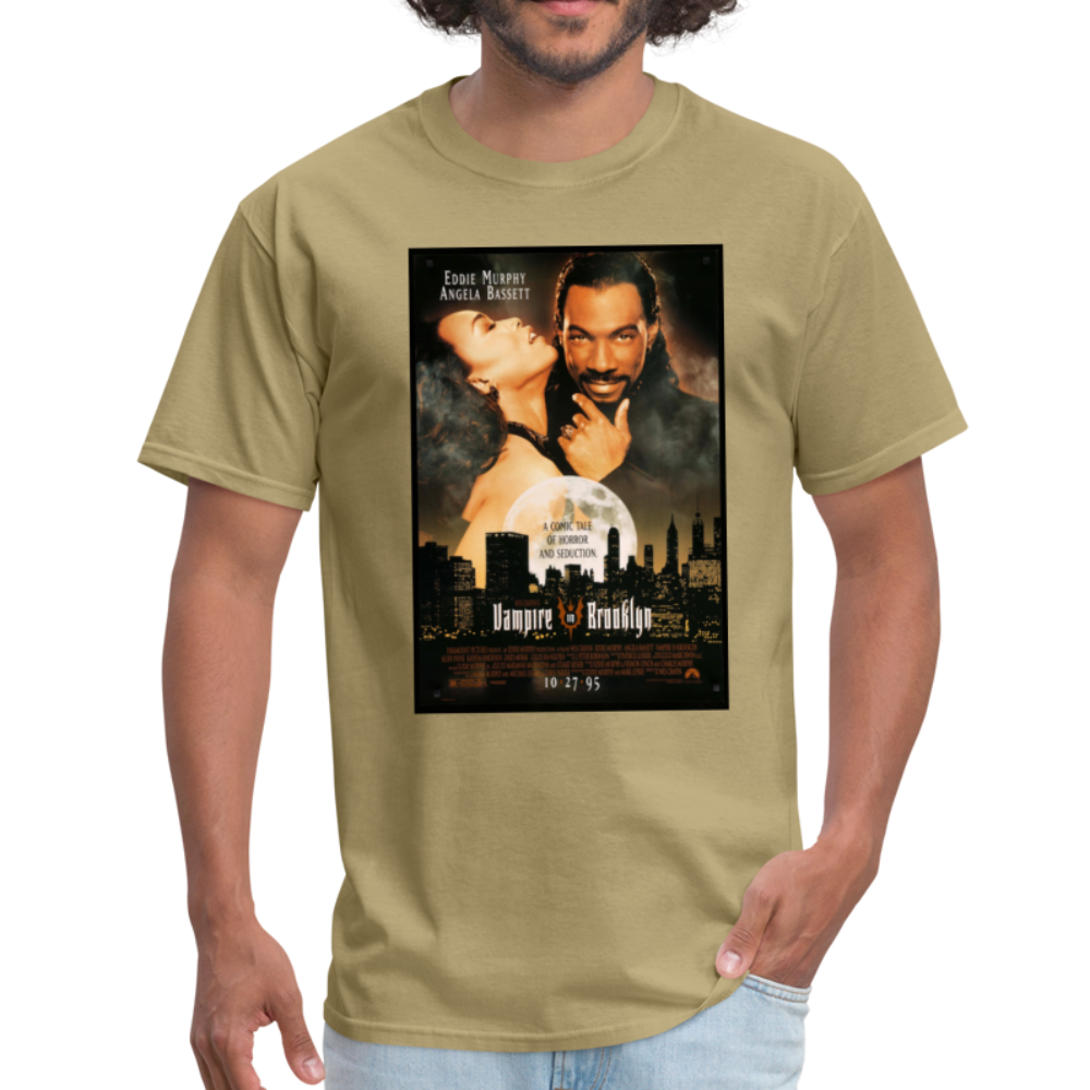 Vampire in Brooklyn - Halloween Tee - khaki