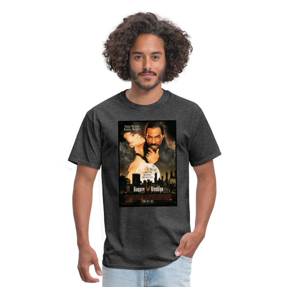 Vampire in Brooklyn - Halloween Tee - heather black