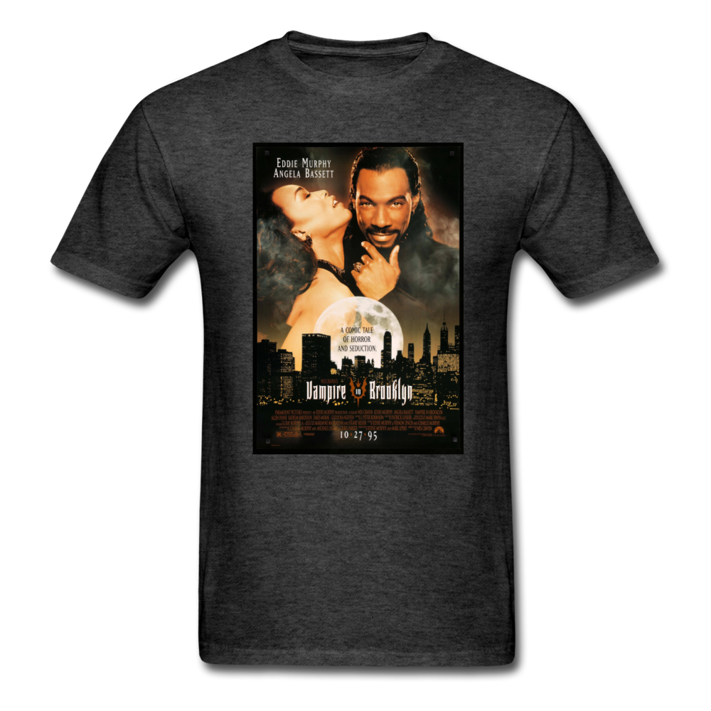 Vampire in Brooklyn - Halloween Tee - heather black