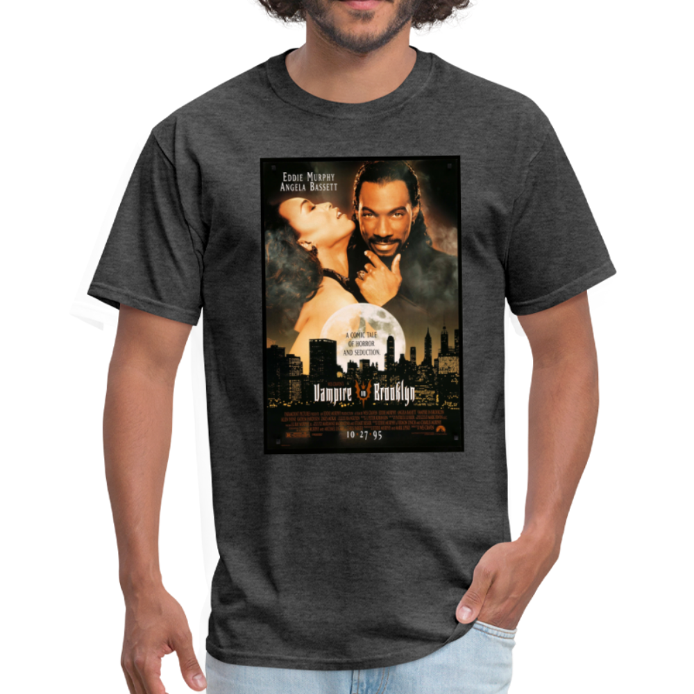 Vampire in Brooklyn - Halloween Tee - heather black