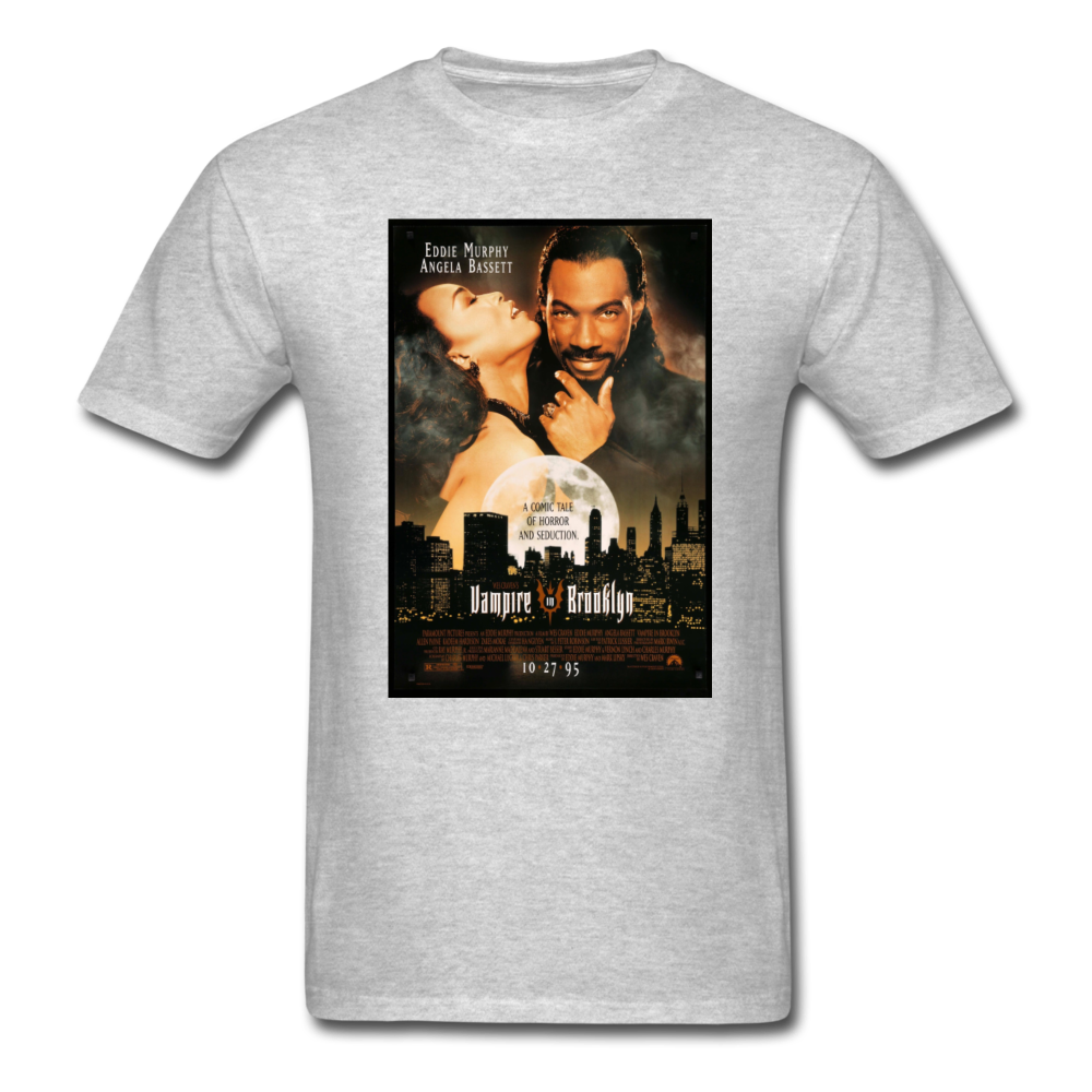 Vampire in Brooklyn - Halloween Tee - heather gray