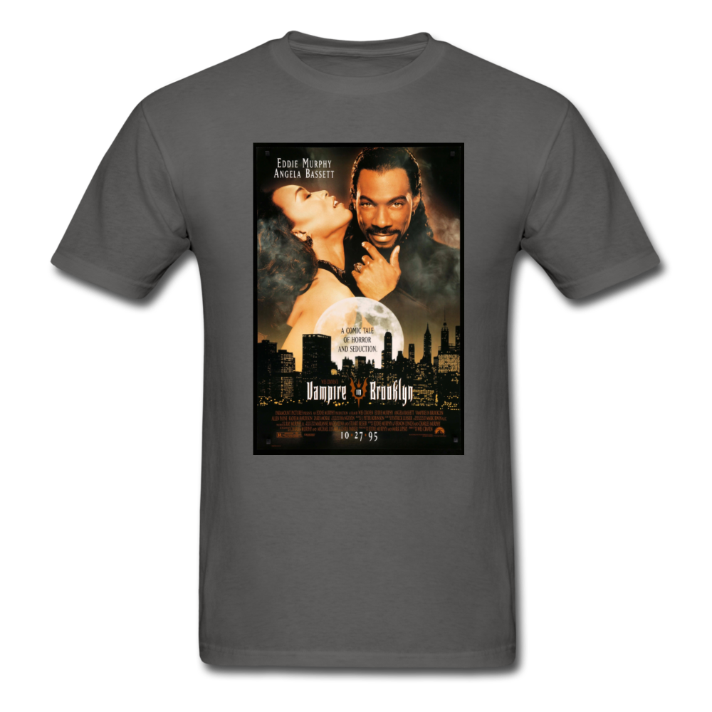 Vampire in Brooklyn - Halloween Tee - charcoal