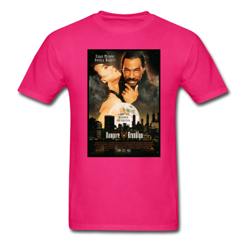 Vampire in Brooklyn - Halloween Tee - fuchsia