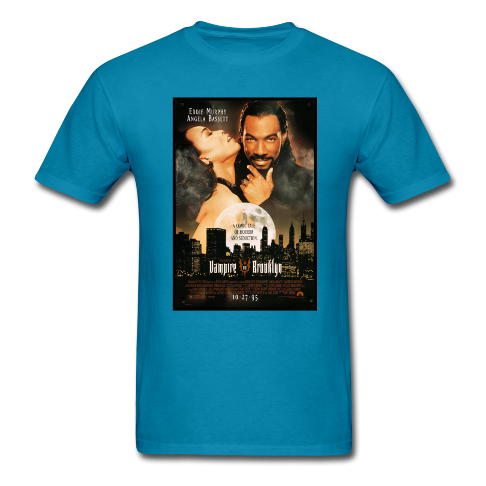 Vampire in Brooklyn - Halloween Tee - turquoise