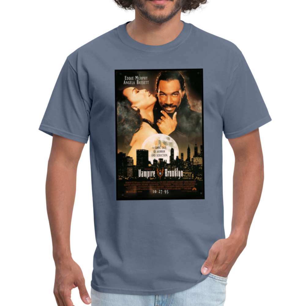 Vampire in Brooklyn - Halloween Tee - denim