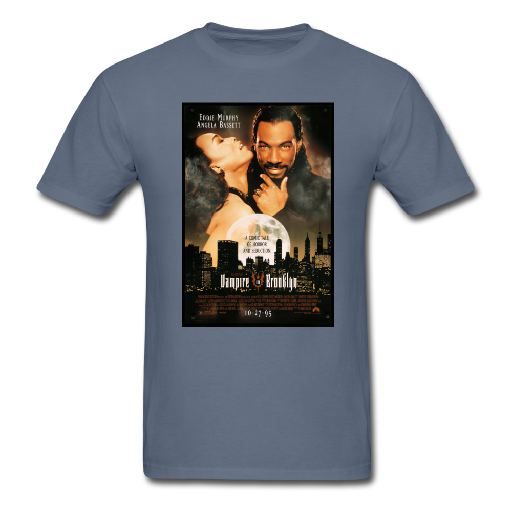 Vampire in Brooklyn - Halloween Tee - denim