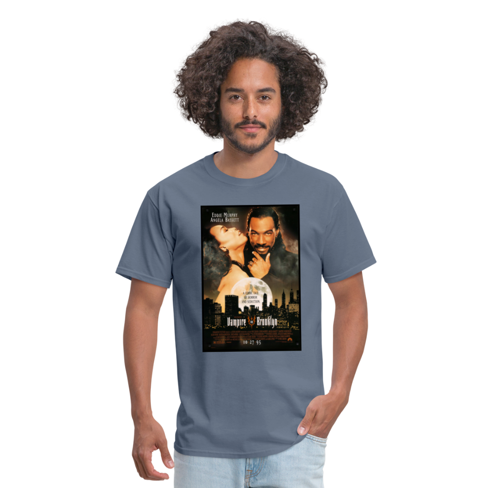 Vampire in Brooklyn - Halloween Tee - denim