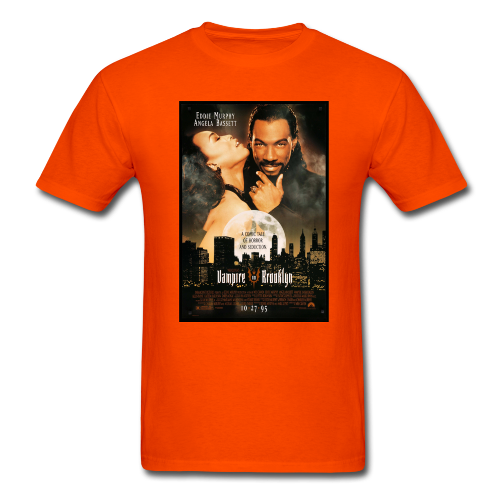 Vampire in Brooklyn - Halloween Tee - orange