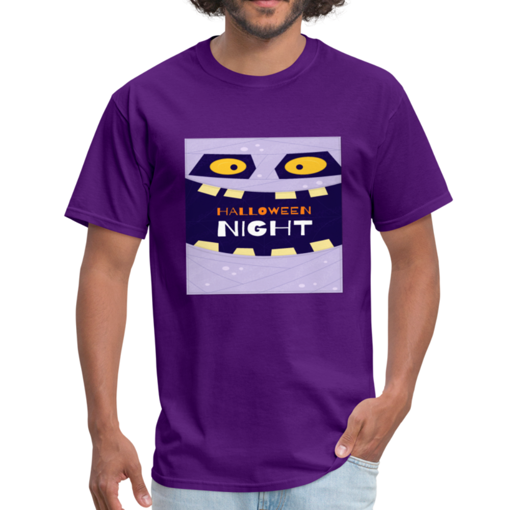 Halloween Night - Tee - purple