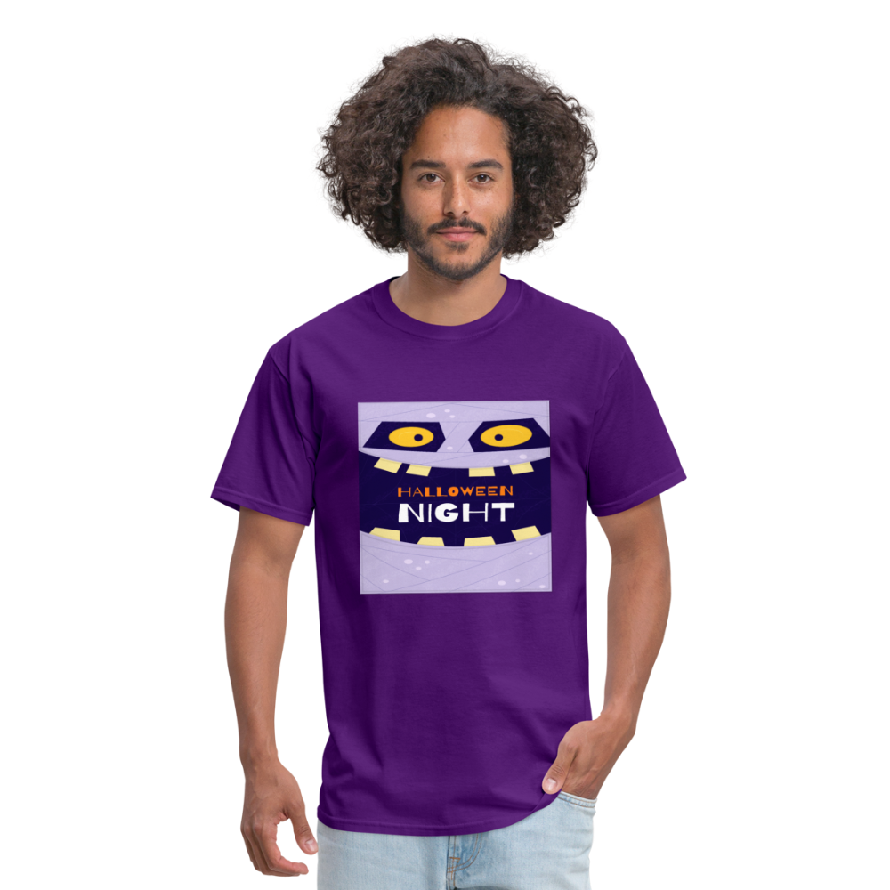 Halloween Night - Tee - purple