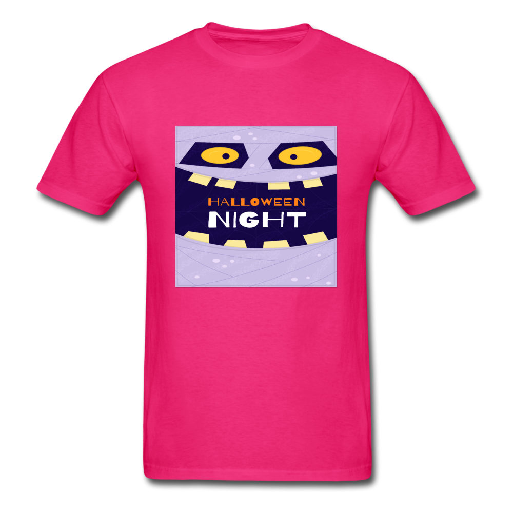 Halloween Night - Tee - fuchsia
