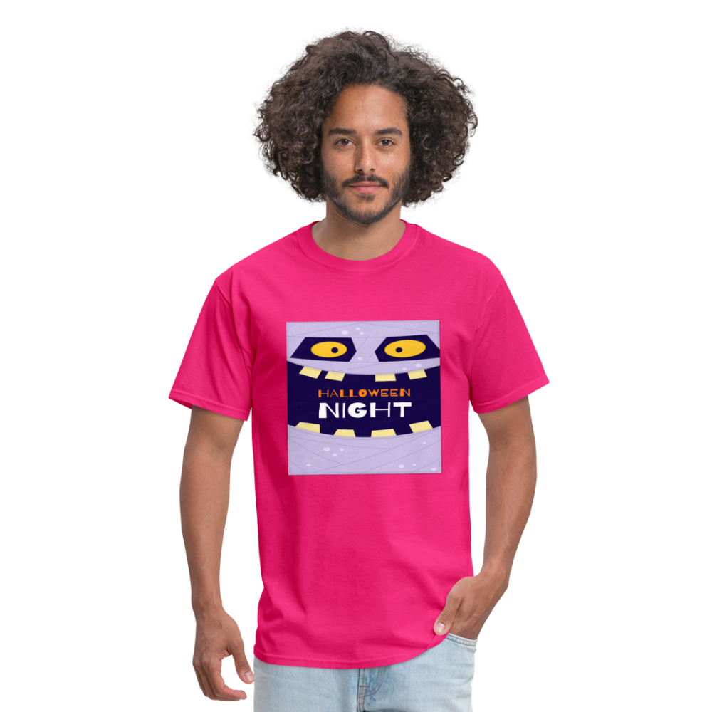 Halloween Night - Tee - fuchsia