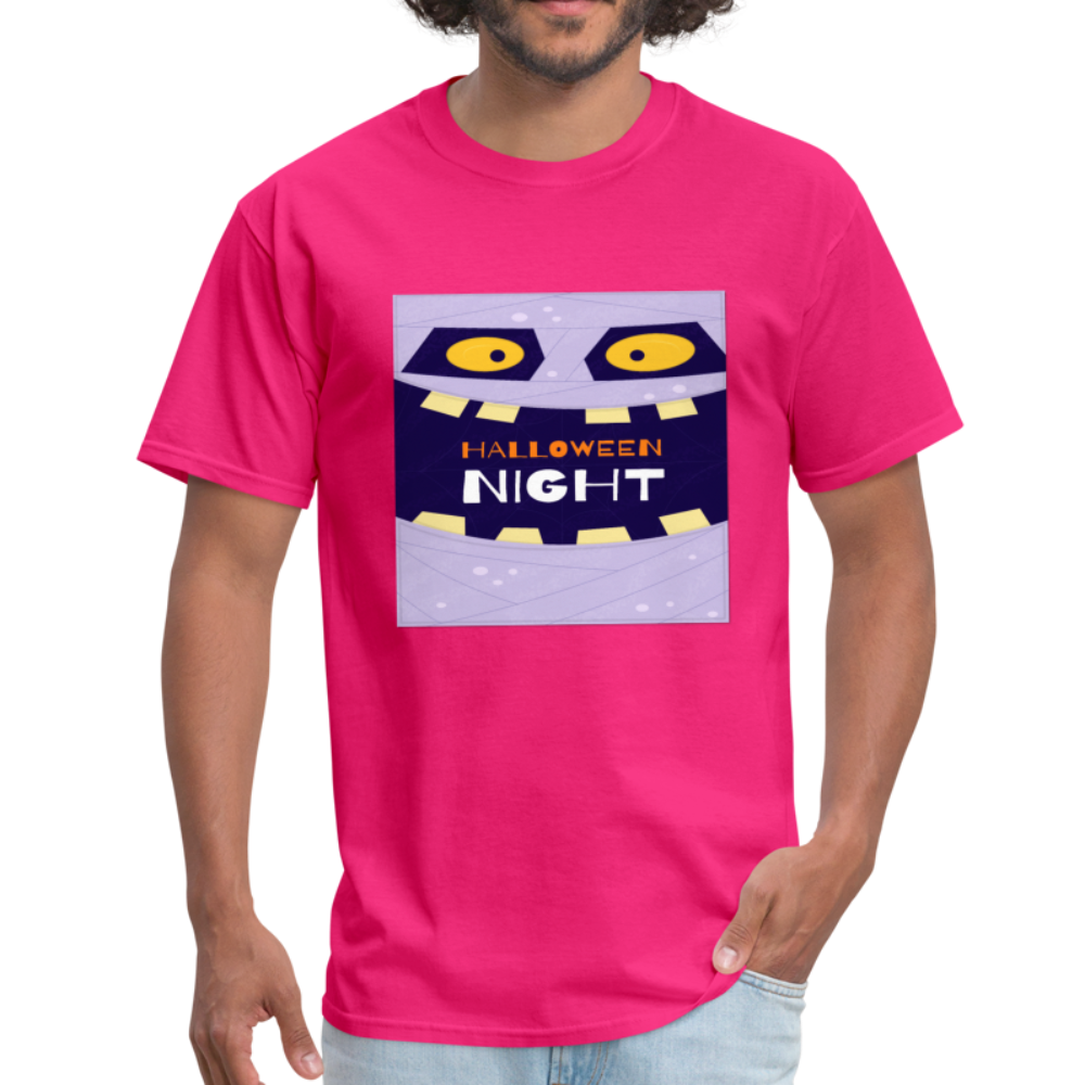 Halloween Night - Tee - fuchsia